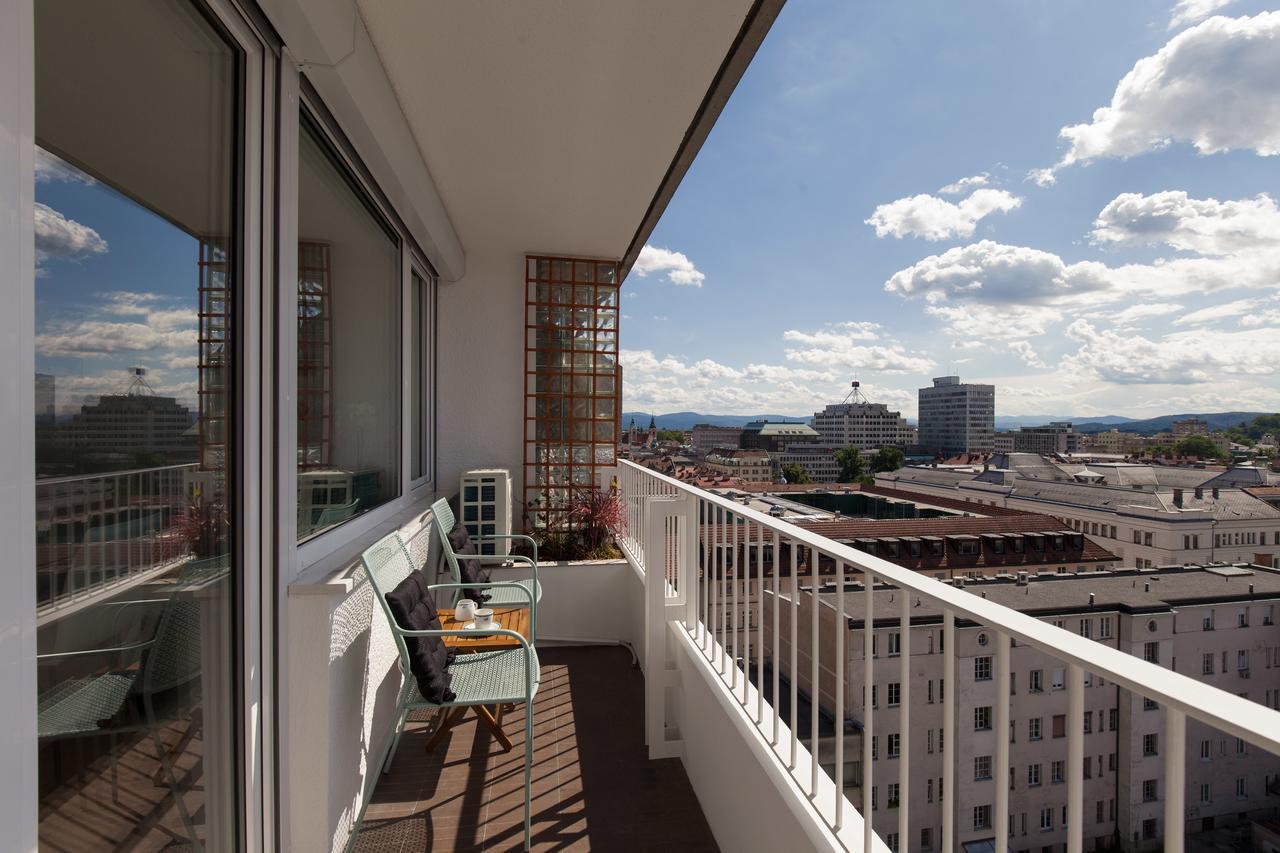 Charming Terrace Apartments Ana And Maria Tour As 卢布尔雅那 外观 照片